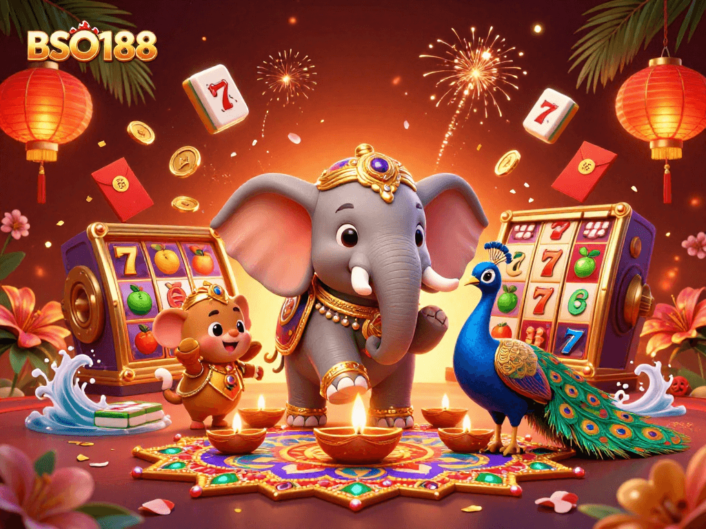Experience thrilling wins at BSO188 with dynamic casino gameplay featuring vibrant characters and rich visuals.