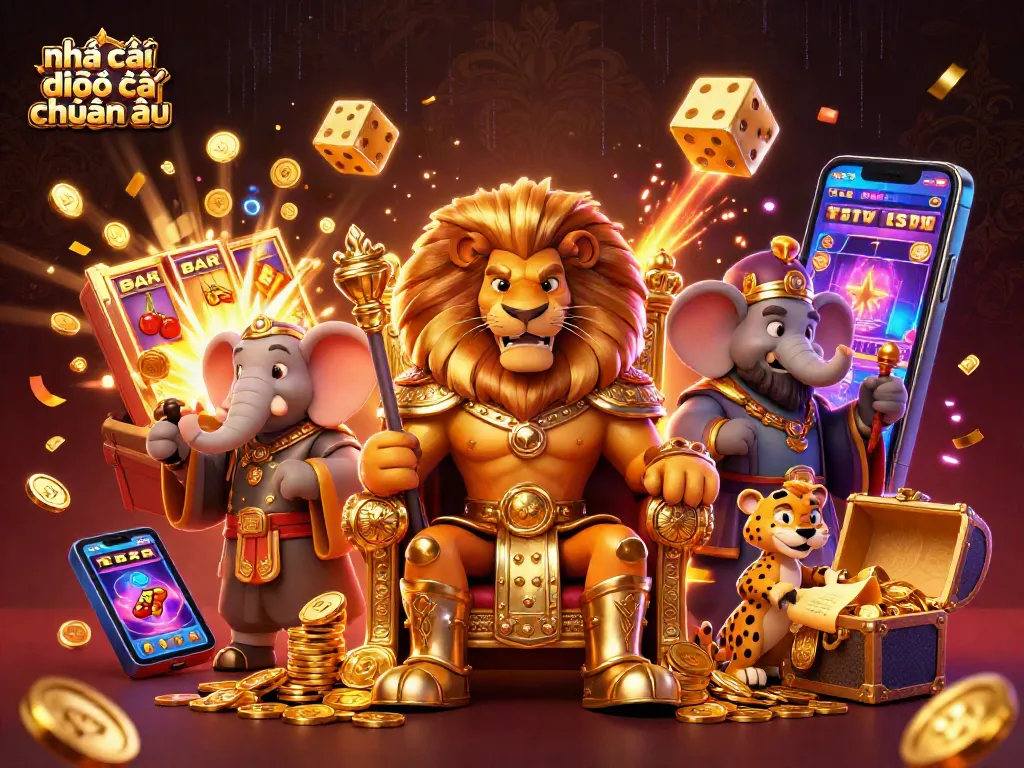 Trải nghiệm nhà cái đến từ châu Âu với biểu tượng ấn tượng của vương quốc casino.