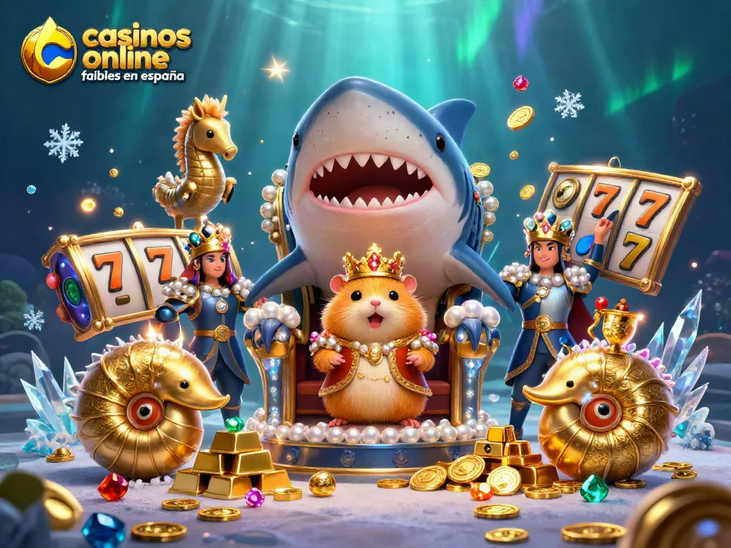 Disfruta de casinos online fiables en España con este emocionante ambiente 3D de juegos y riquezas.
