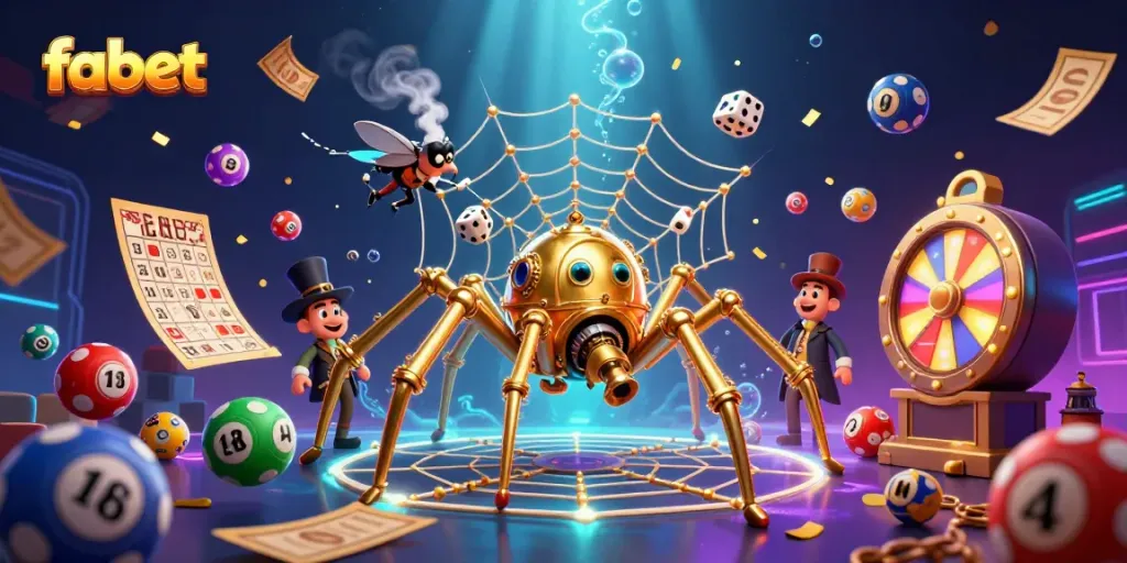 Engage with Fabet's captivating gaming universe where vibrant balls and engaging elements create a thrilling atmosphere.