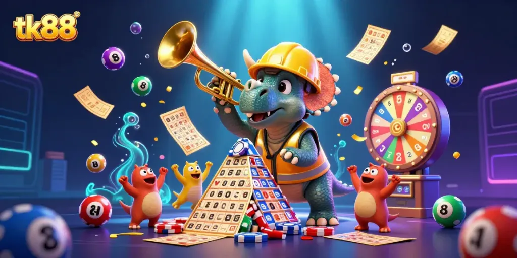Celebrate winning moments at tk88 with dynamic gaming elements and engaging casino characters.
