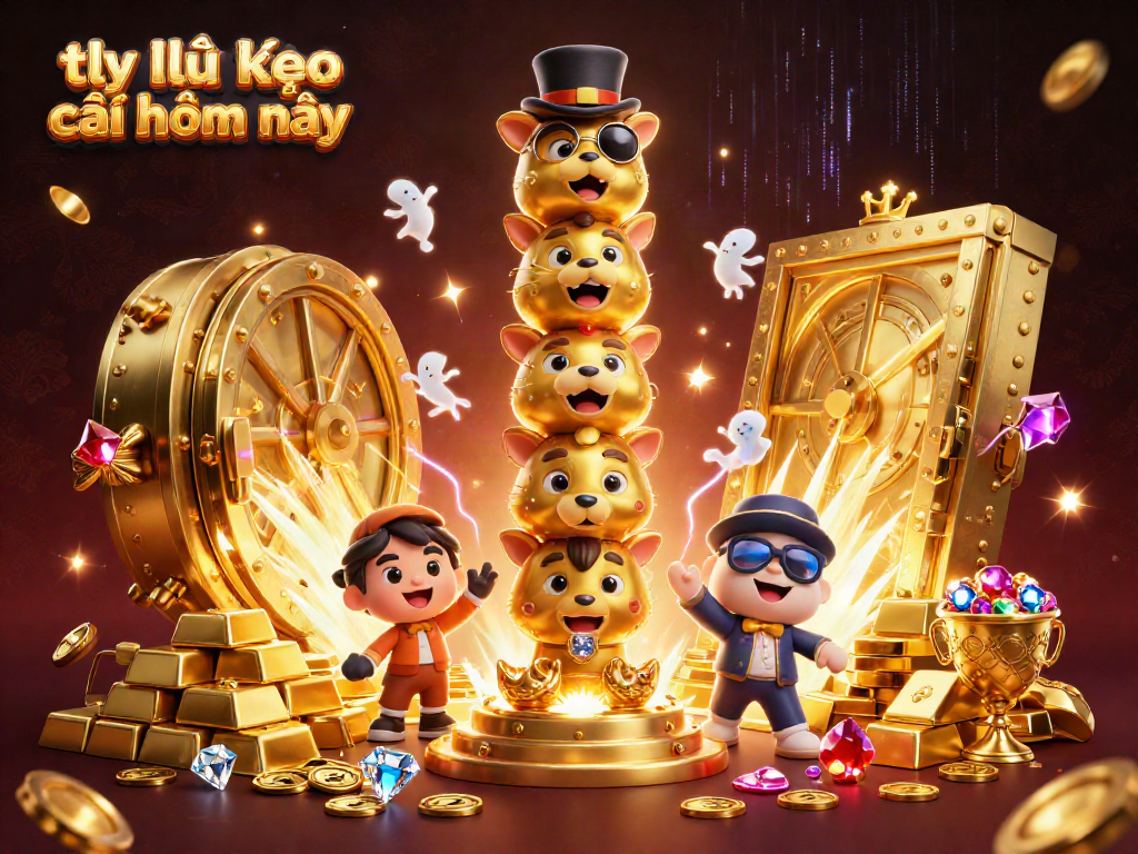 Bet on tỷ lệ kèo nhà cái hôm nay with a vibrant 3D casino illustration full of excitement.