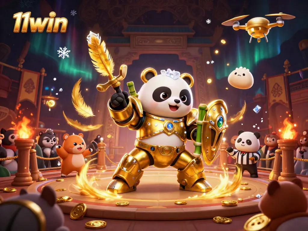 Engage with thrilling gameplay at 11win in a vibrant casino scene featuring dynamic characters.