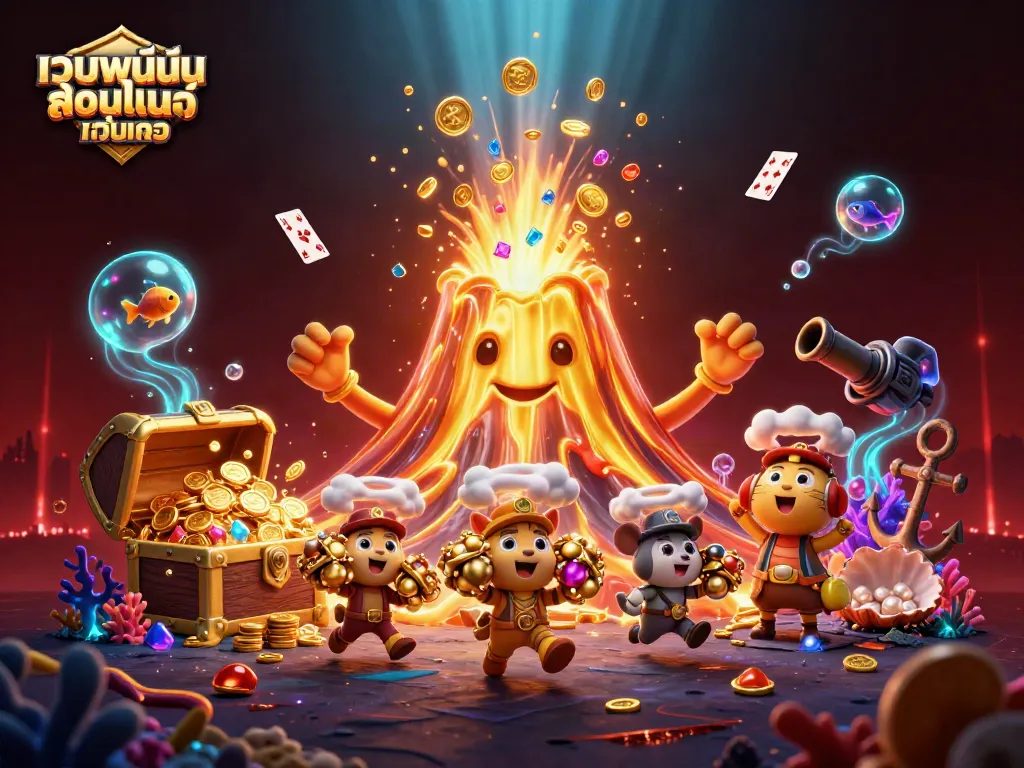 เล่นเกมพนันออนไลน์ เว็บตรง อย่างสนุก ที่มีธาตุทองคำและสมบัติไม่จำกัด