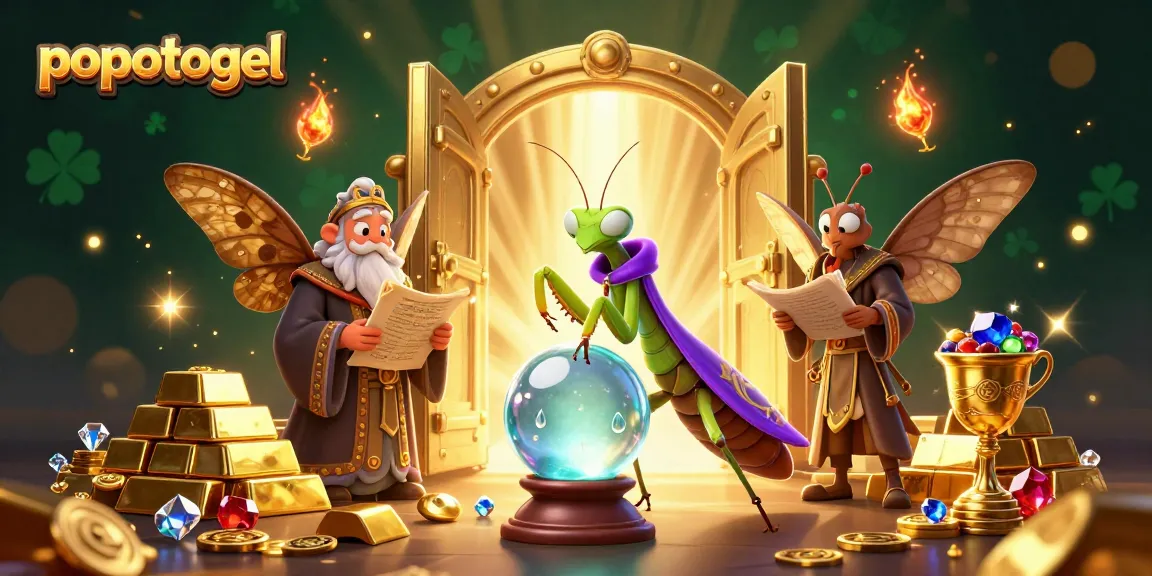 Experience the mystical world of popotogel as the fortune teller reveals exciting slot treasures!