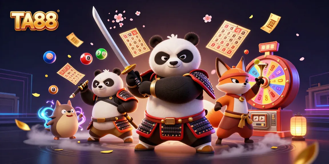TA88 ignites excitement with dynamic characters and vibrant lottery game elements