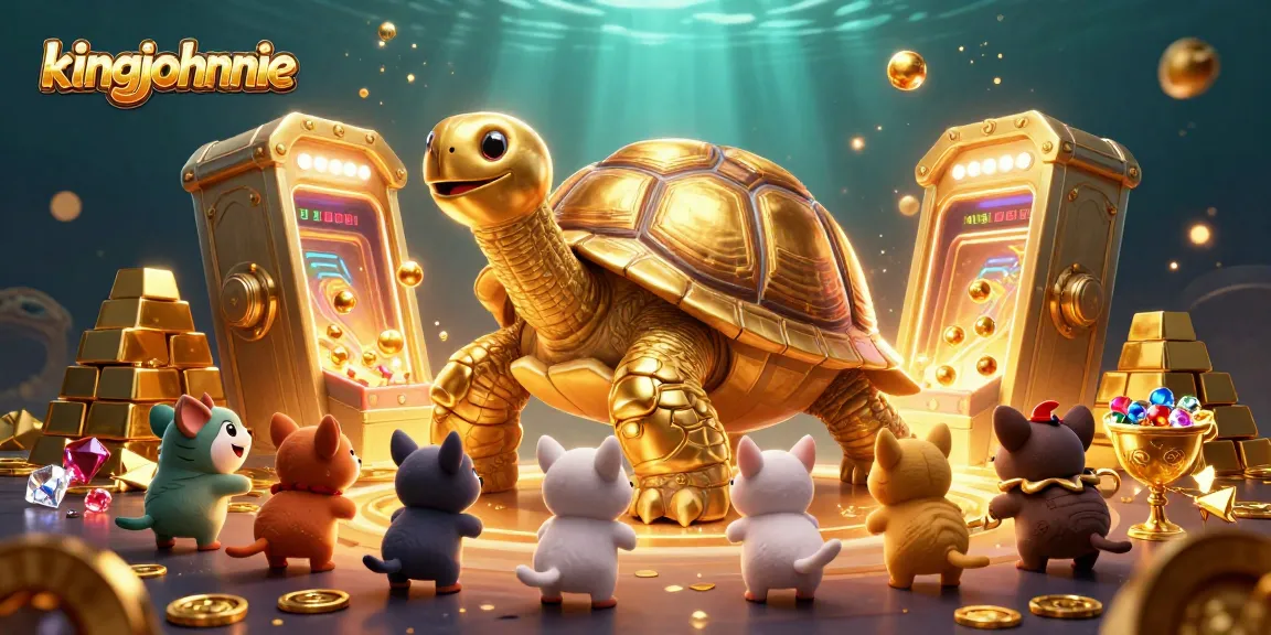 Experience thrilling wins at kingjohnnie with a vibrant 3D casino adventure featuring games and golden treasures.